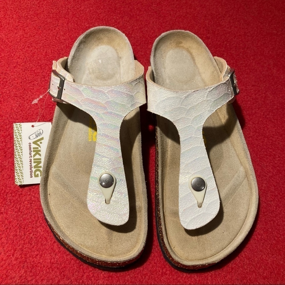 VIKING Sz 41 Revolution Thong Comfort Sandals NWT